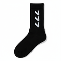 777 Black Socks